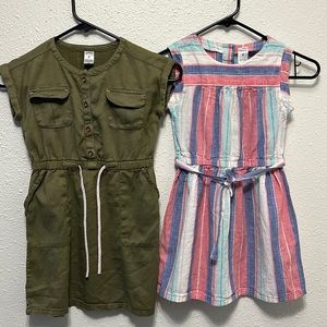 2 carter’s girls dresses. $15 for both